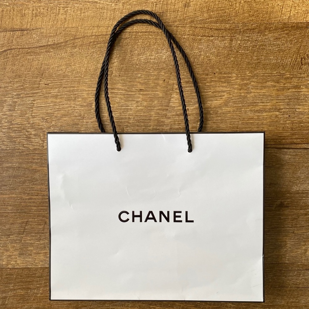 CHANEL shopping gift  bag